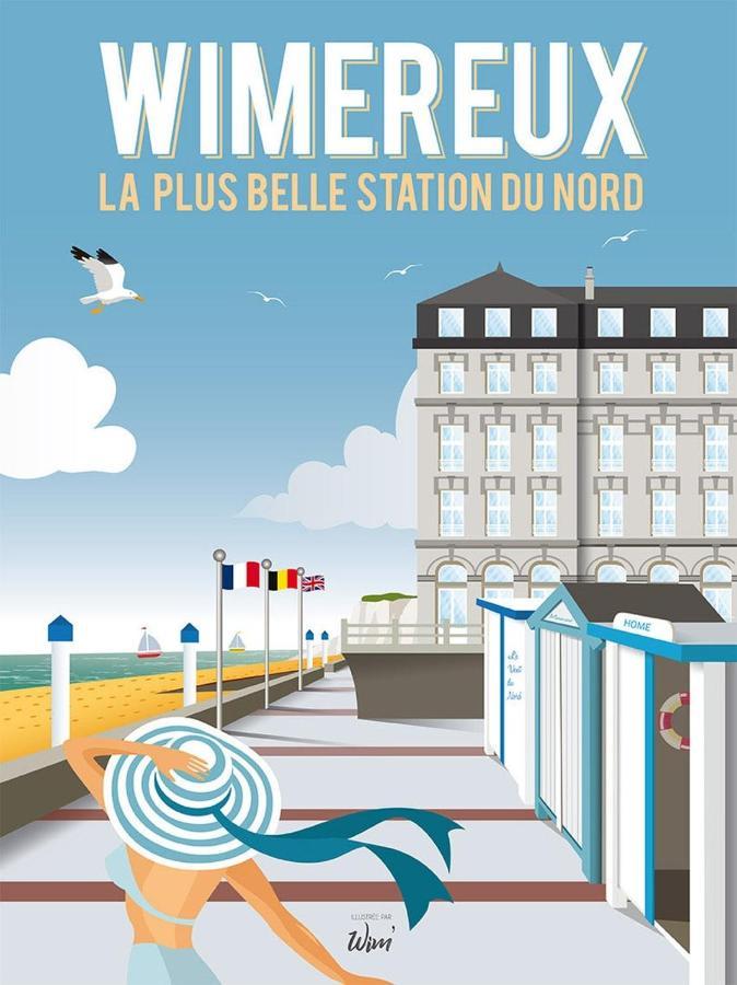LE CHARME WIMEREUSIEN - lumineux - tout à pied Wimereux Esterno foto